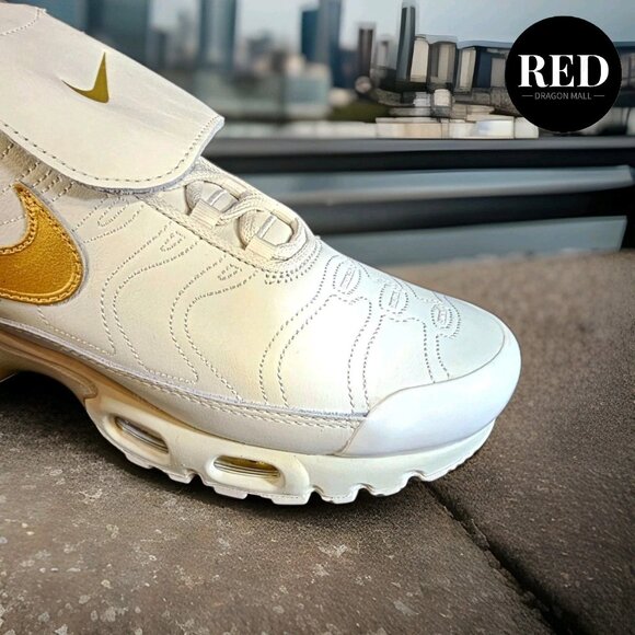 Nike Air Max Plus Tiempo Metallic Gold Shoes HV2541-001 - Men\'s Size 9.5